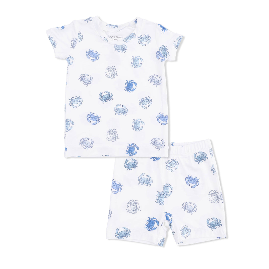 Blue Crabs - Loungewear Short Set
