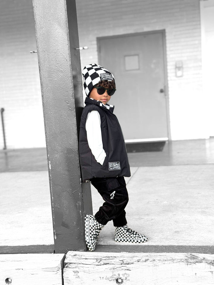 SK8TR Hi-Top in Venice (Checkered)