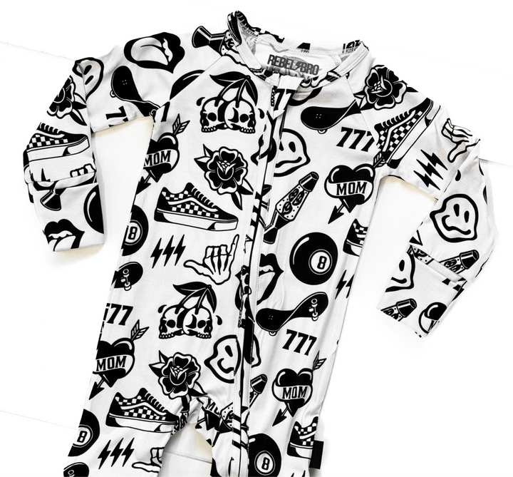 Bamboo Zippy Sleeper in Warped Tour