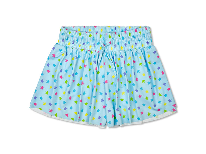 Sparkling Stars Butterfly Shorts (Youth Medium (10-12))