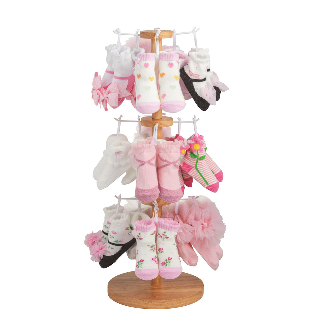 Solid Pink Tutu Sock