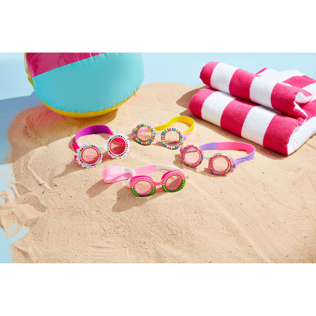 Green Girl Swim Goggles