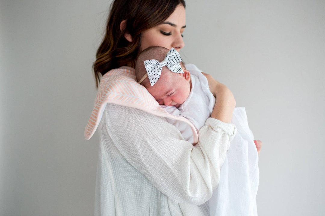 Premium Burp Cloths - Blush