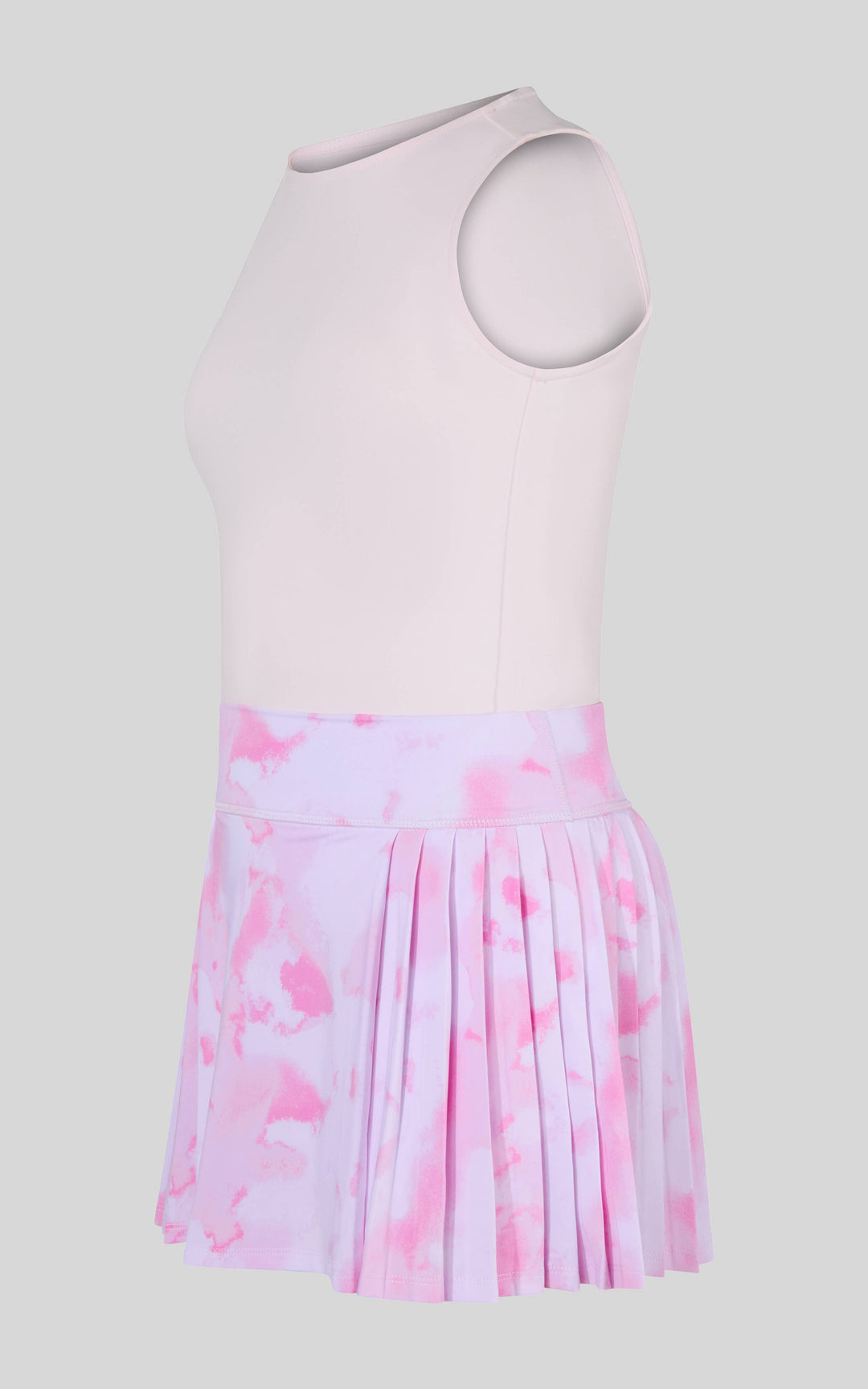 Tween Girls Tank, Pleated Skort, Scrunchie - 3 pc SET