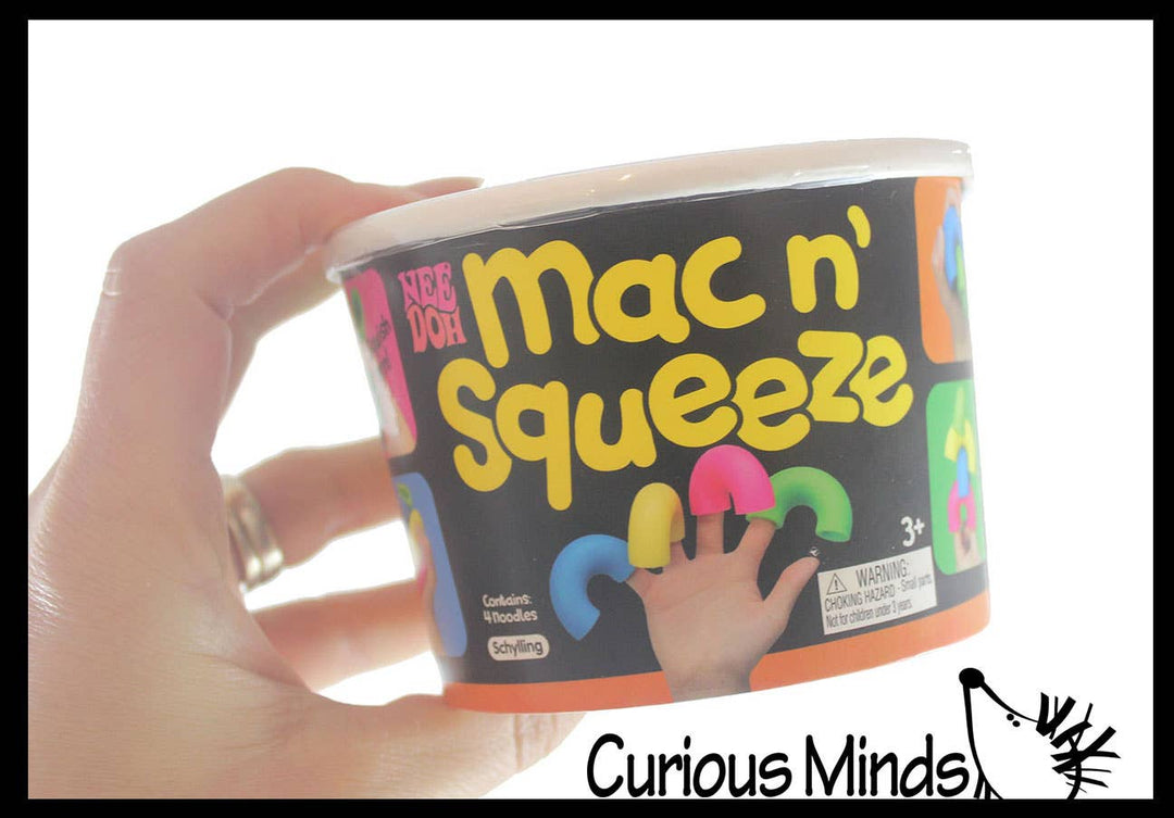 1 Mac and Squeeze Nee Doh Soft Squeeze Stress Ball