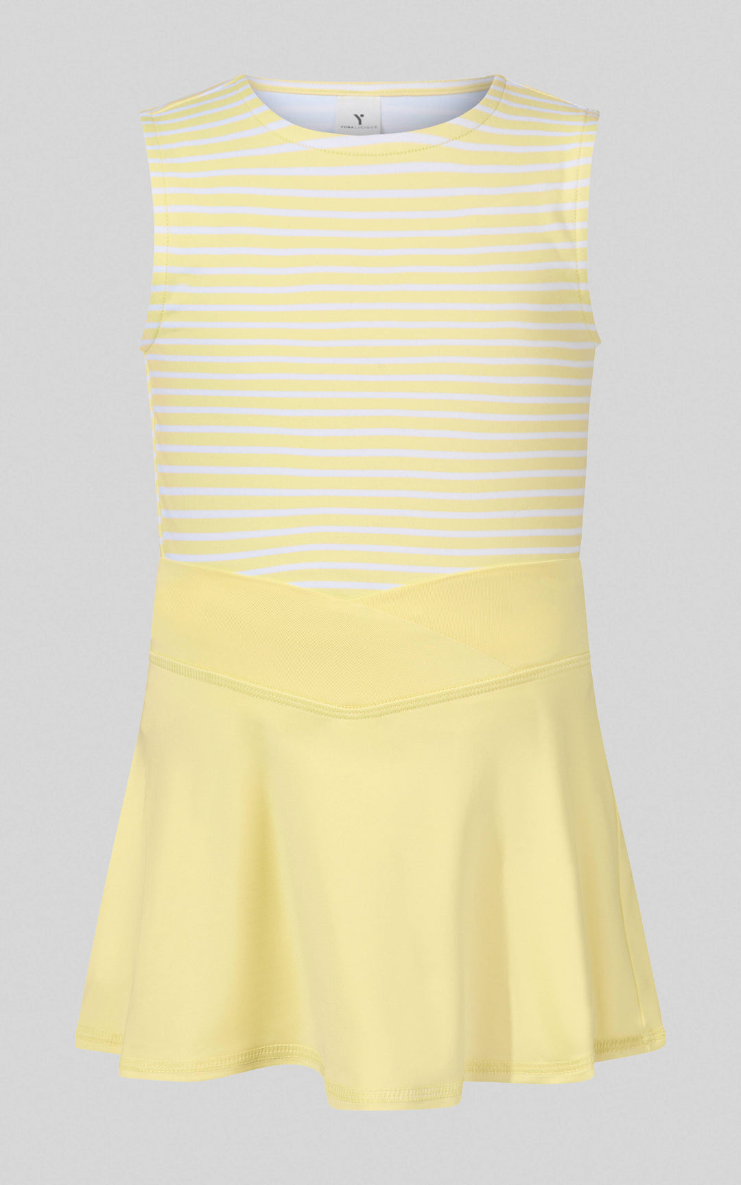 Little Girls Tank, Crossover Skort, Fanny bag Set: Pastel Lilac