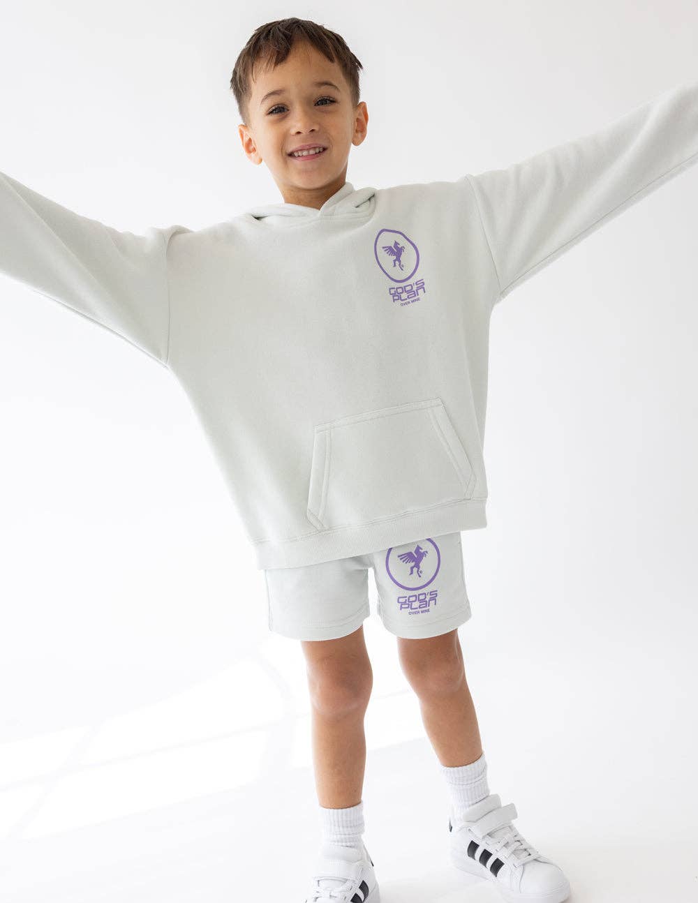 God's Plan Racing Kids Hoodie