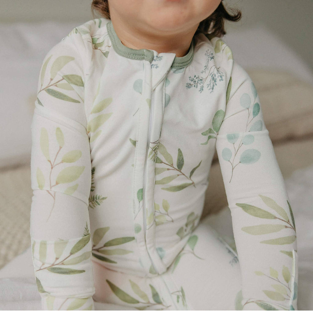 Zip-Up Footie Pajama - Haven