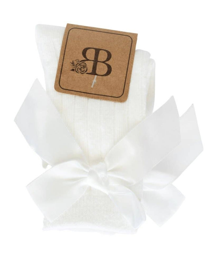 Martha Bow Front Midi Socks