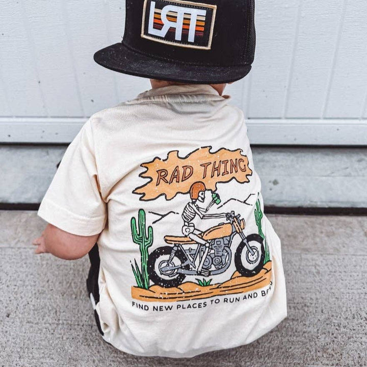 Boys Clothes Where The Rad Things Are Vintage Beige - USA made