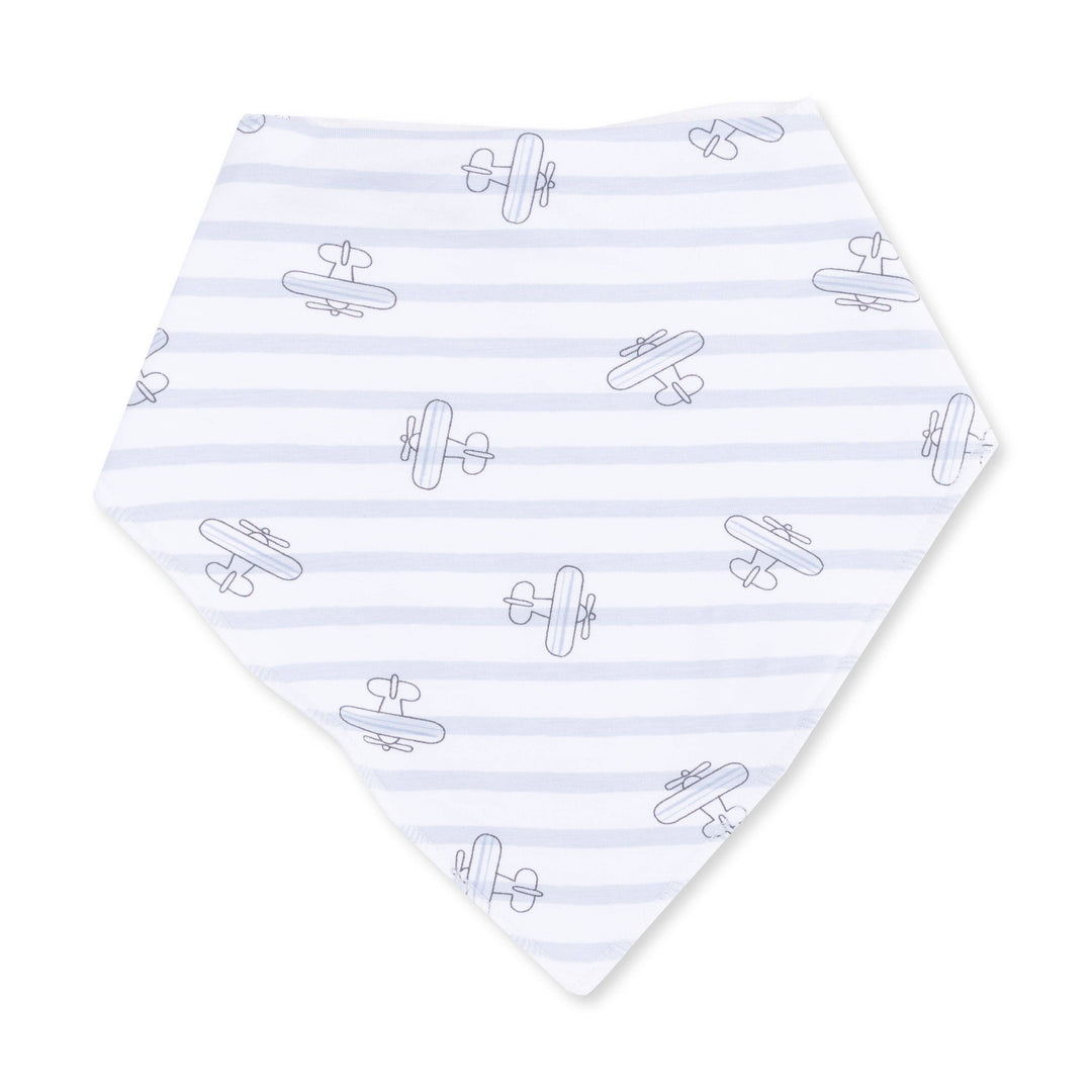 Airplane Stripe - Bandana Bib
