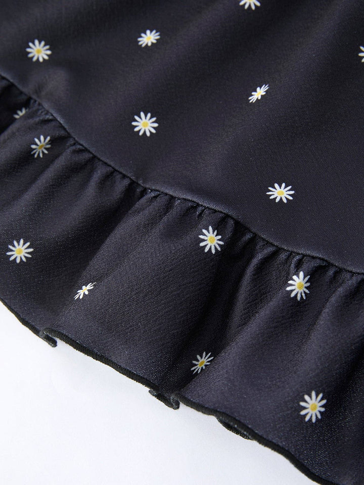 Summer Daisy Girls Bow Dress