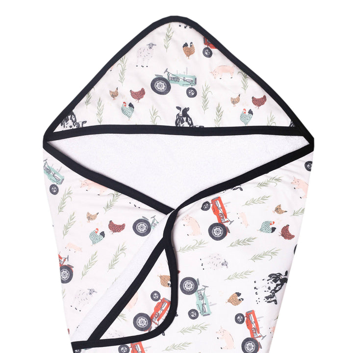 Premium Baby Knit Hooded Towel - Jo