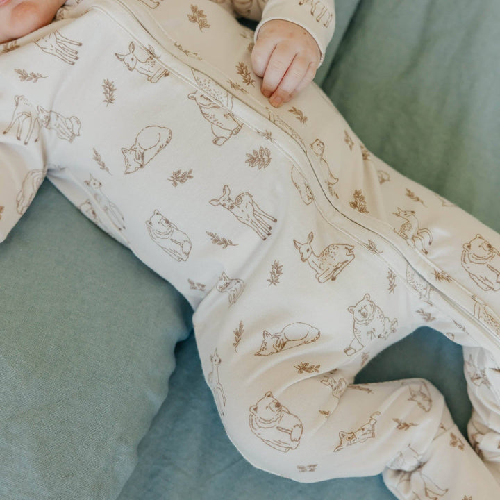 Zip-Up Footie Pajama - Dylan
