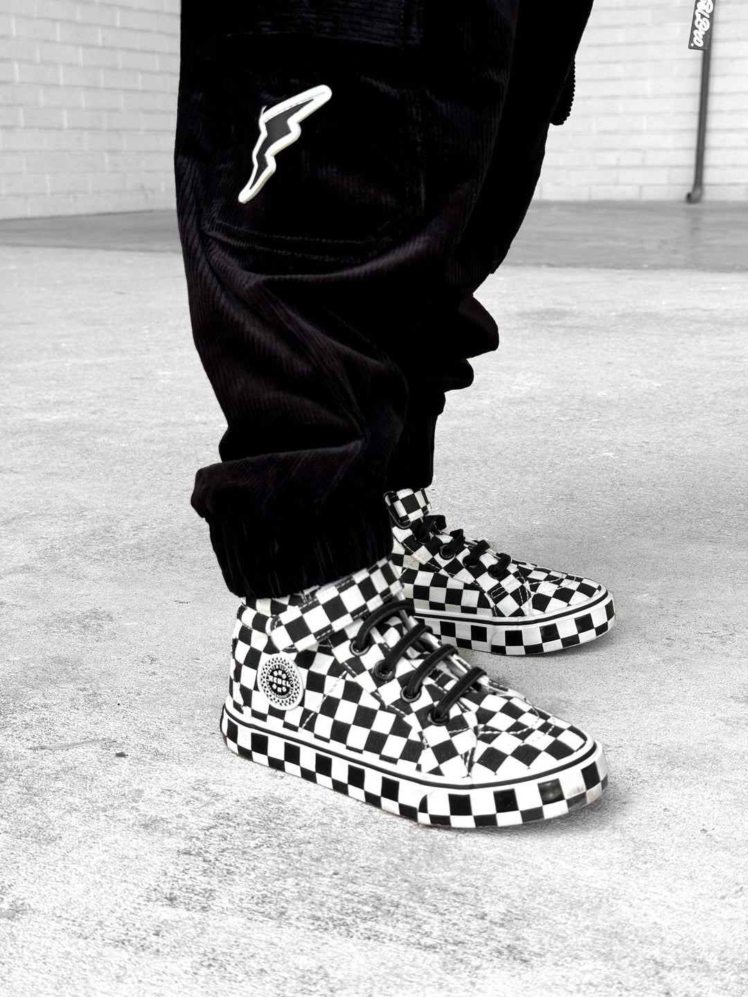 SK8TR Hi-Top in Venice (Checkered)