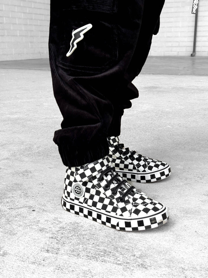SK8TR Hi-Top in Venice (Checkered)