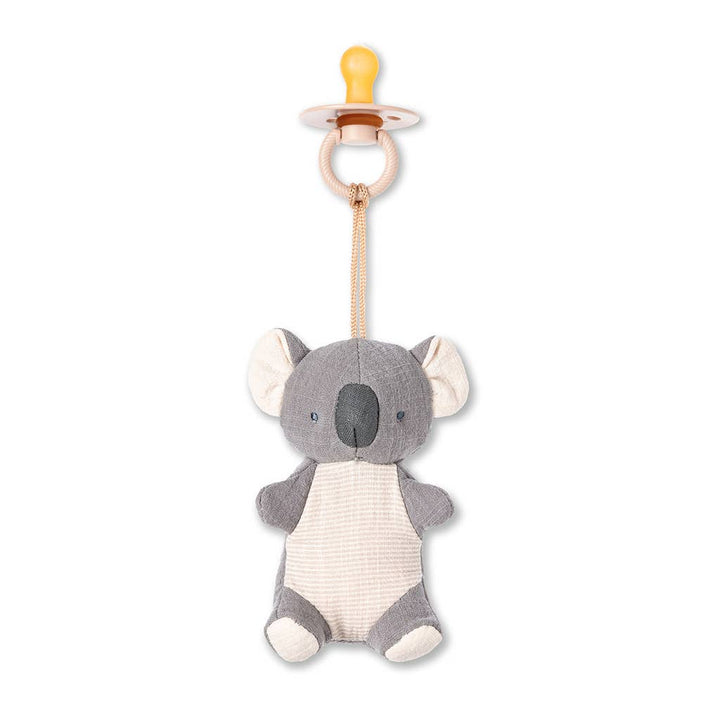 Bitzy Pal Natural Rubber Pacifier & Plush