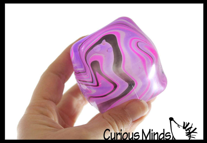 1 Swirl NeeDoh Nice Cube Ice Sugar Ball