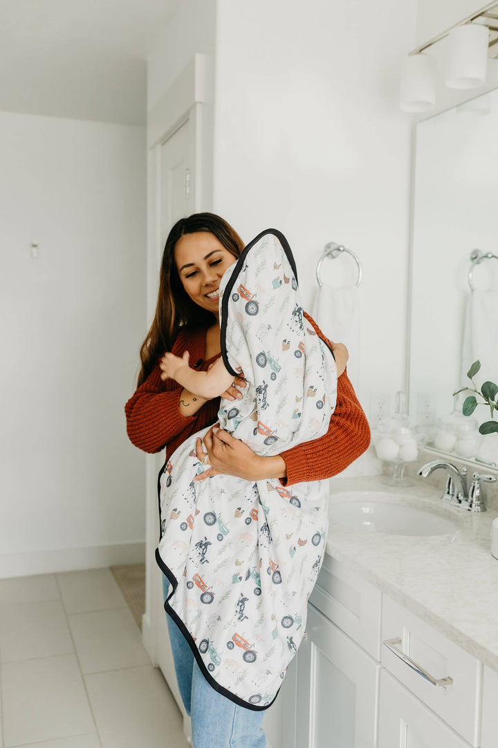 Premium Baby Knit Hooded Towel - Jo