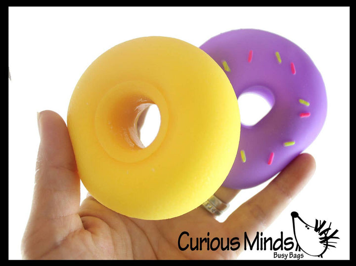 1 Donut Nee Doh Soft Squeeze Stress Ball