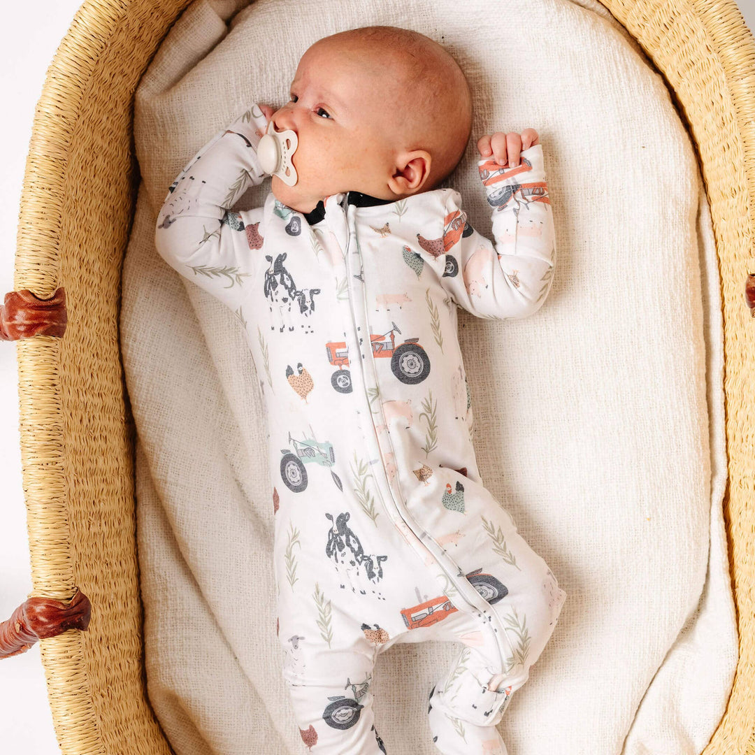 Zip-Up Footie Pajama - Jo
