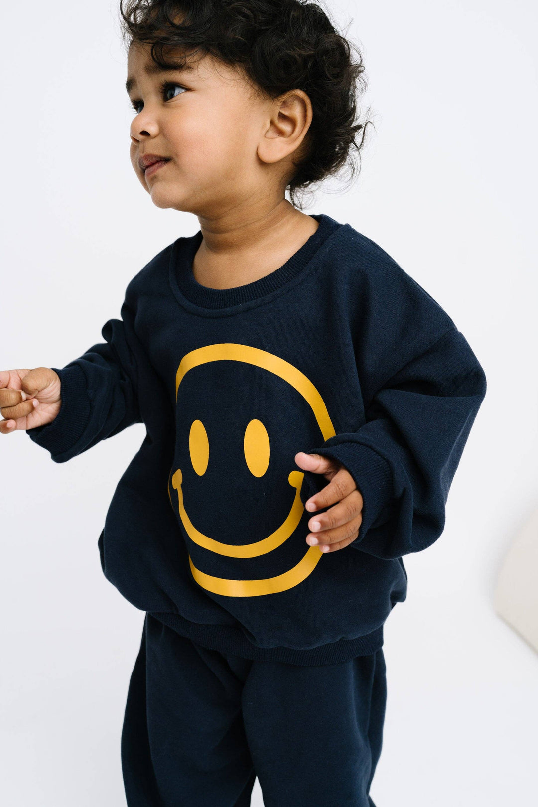 Navy Happy Sweatsuit