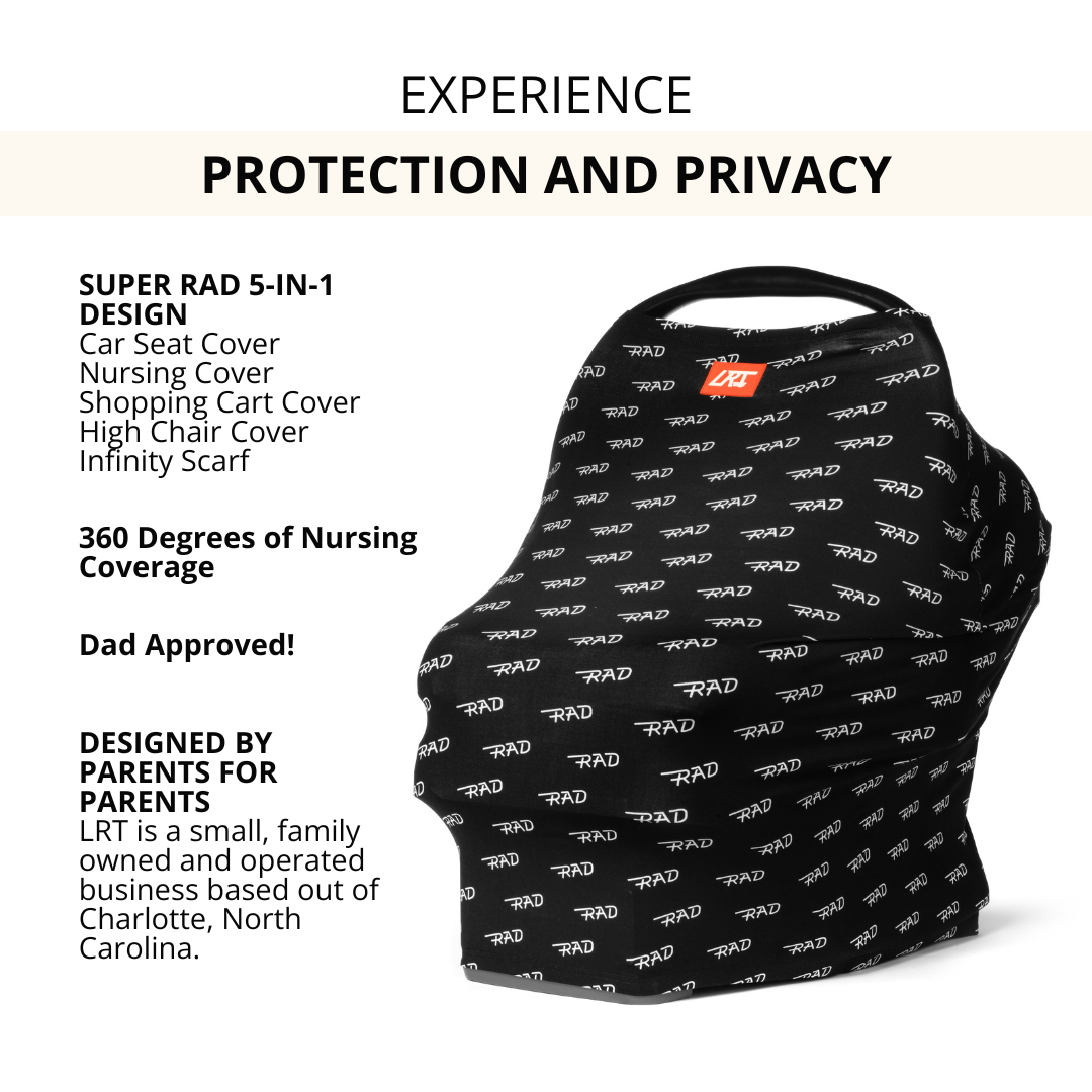 Infant, Newborn, Baby Multi-Use Car Seat Cover - Midnight