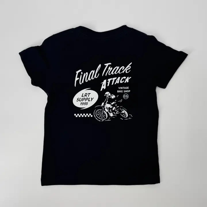 FINAL TRACK ATTACK TEE - BLACK