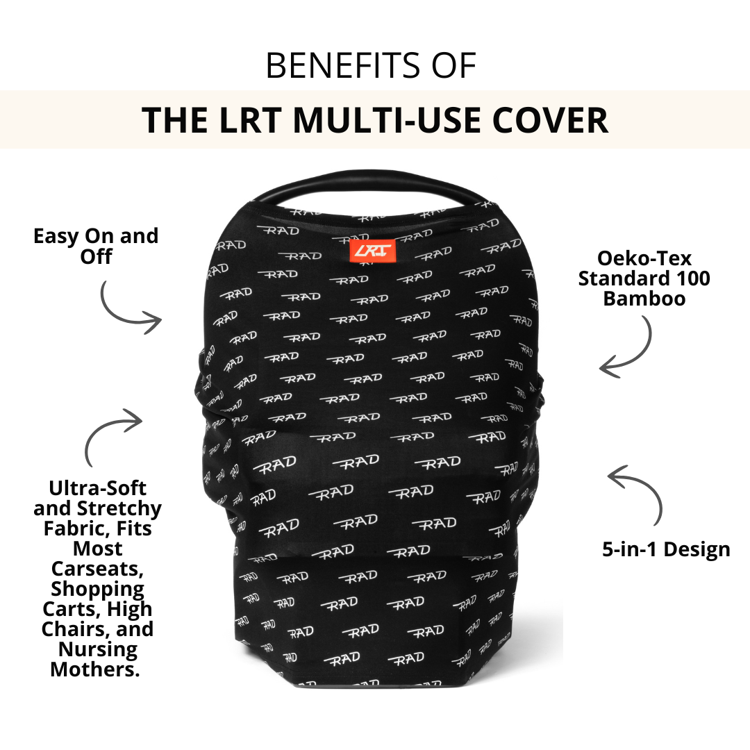 Infant, Newborn, Baby Multi-Use Car Seat Cover - Midnight