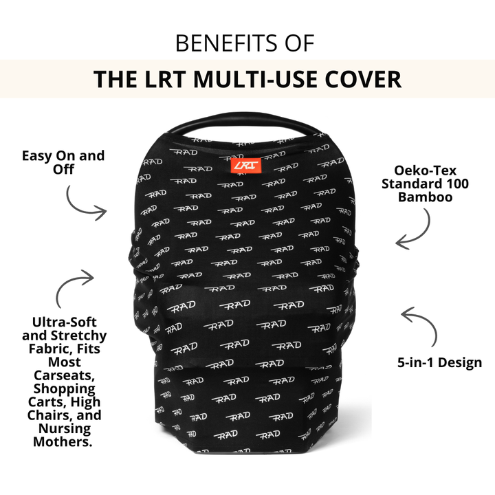 Infant, Newborn, Baby Multi-Use Car Seat Cover - Midnight