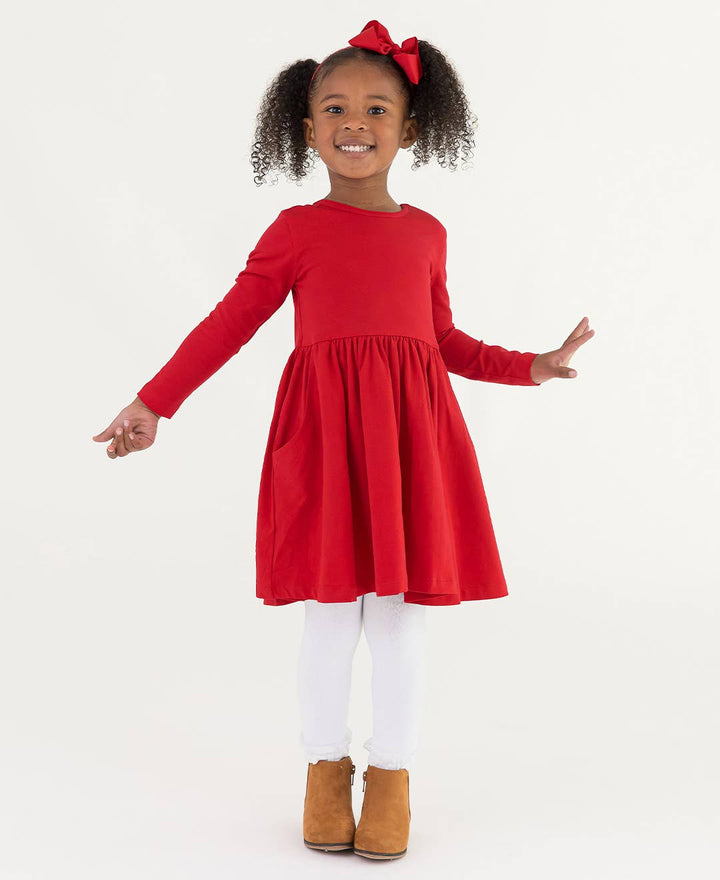 Girls White Footless Ruffle Tights