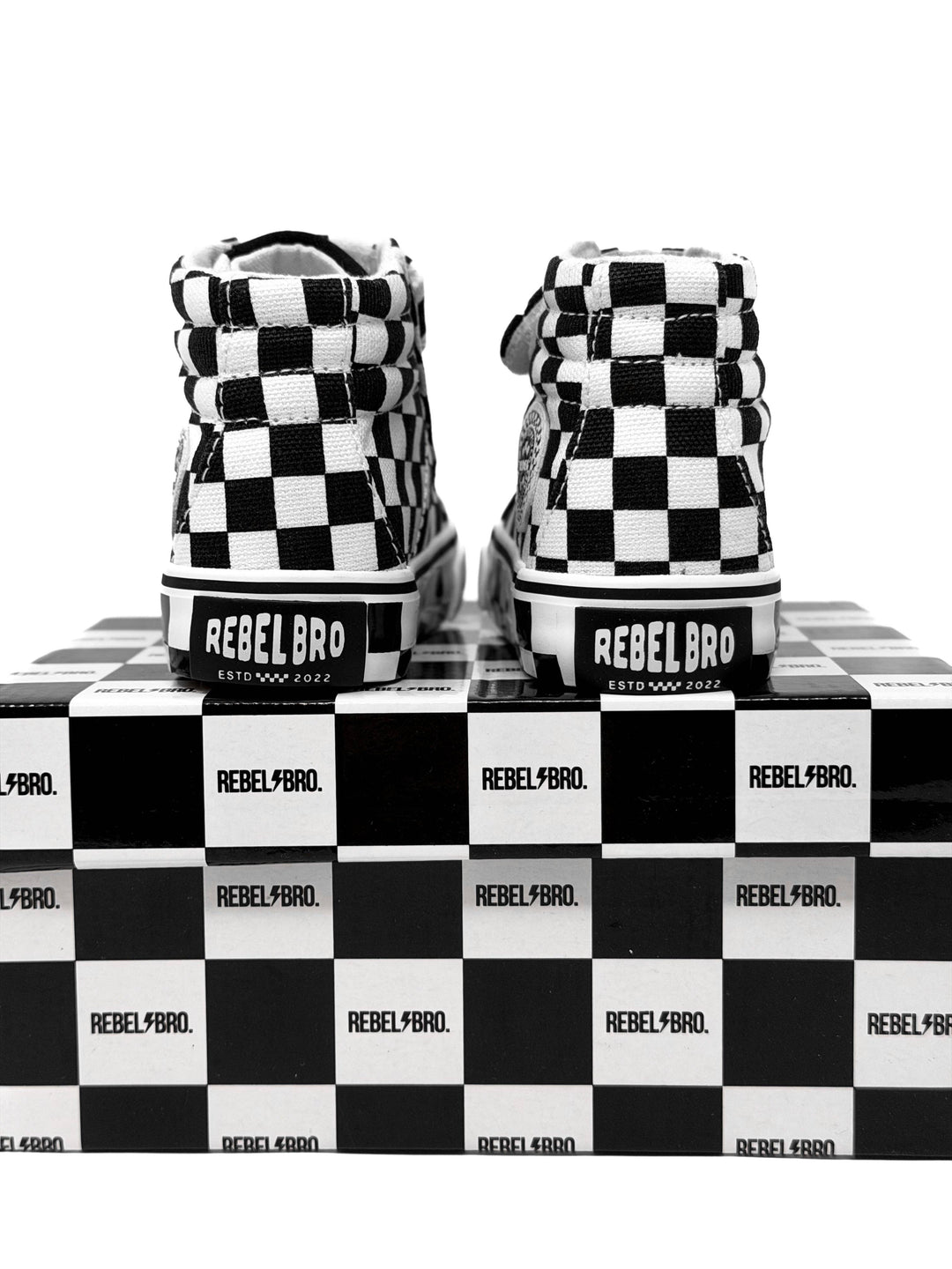 SK8TR Hi-Top in Venice (Checkered)