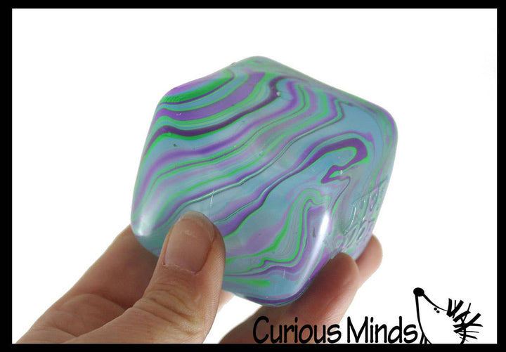 1 Swirl NeeDoh Nice Cube Ice Sugar Ball