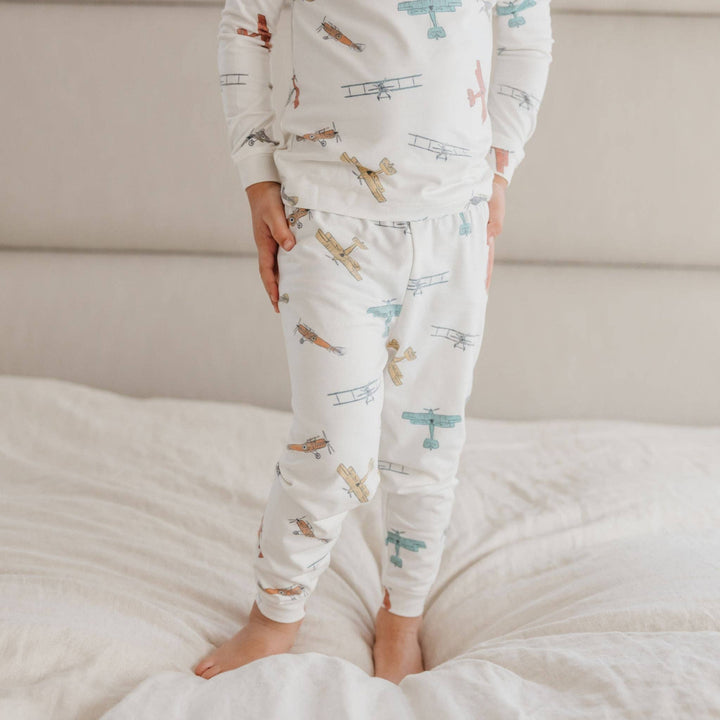 2pc Long Sleeve Pajama Set - Ace