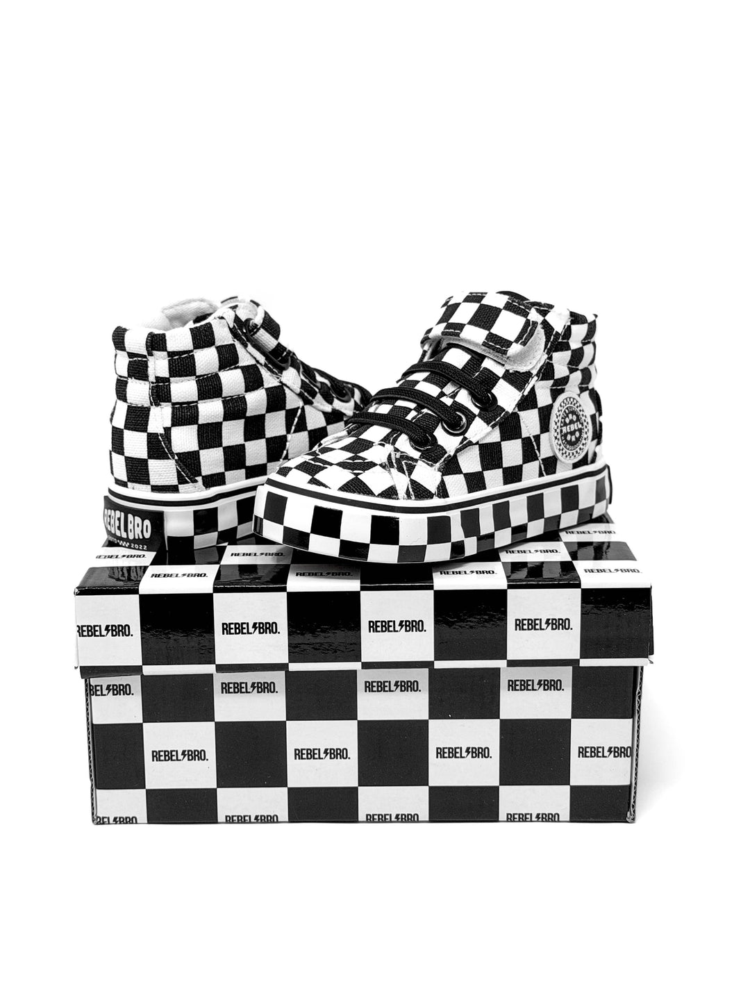 SK8TR Hi-Top in Venice (Checkered)