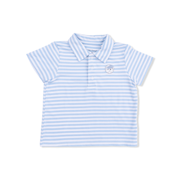 Striped Golf - Polo with Casual Short