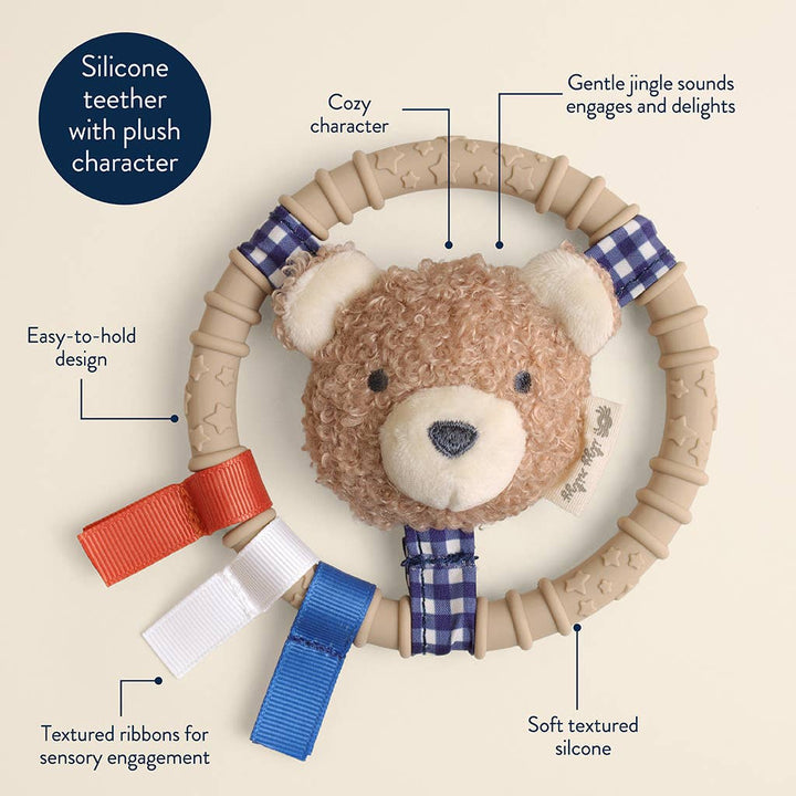 *NEW* Itzy Ring Pal™ - Teething Ring with Plush Character
