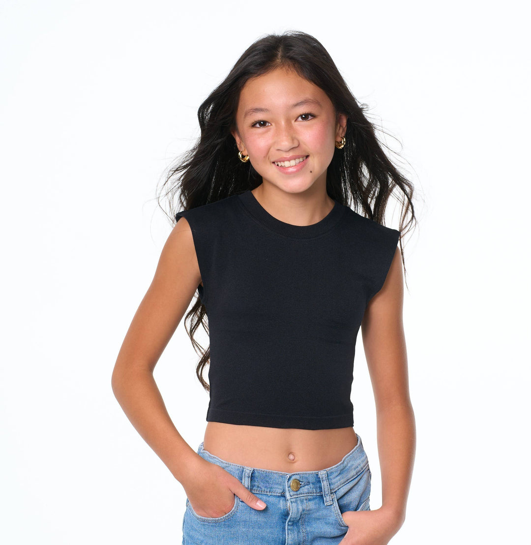 Sleeveless Seamless Top for Tweens / MEDIUM/LARGE
