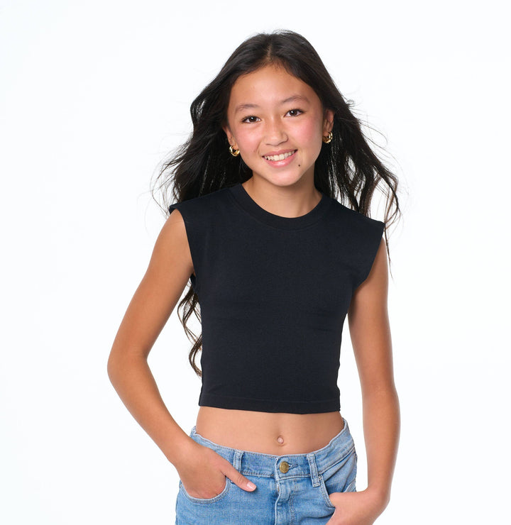 Sleeveless Seamless Top for Tweens / MEDIUM/LARGE