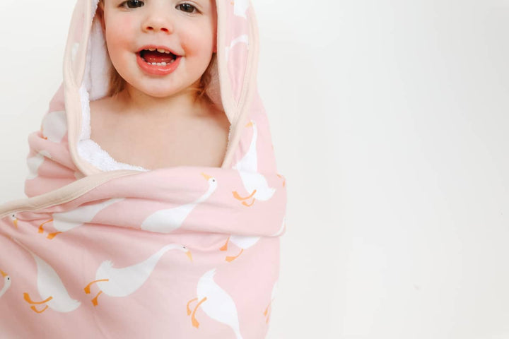 Goosie Premium Knit Hooded Towel
