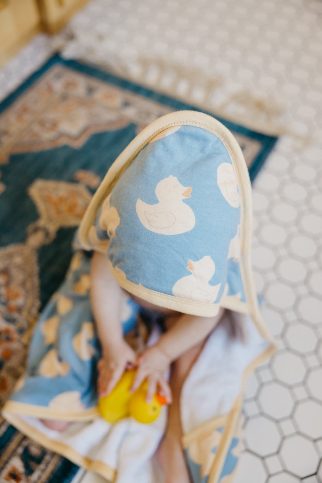 Ducky Premium Knit Hooded Towel
