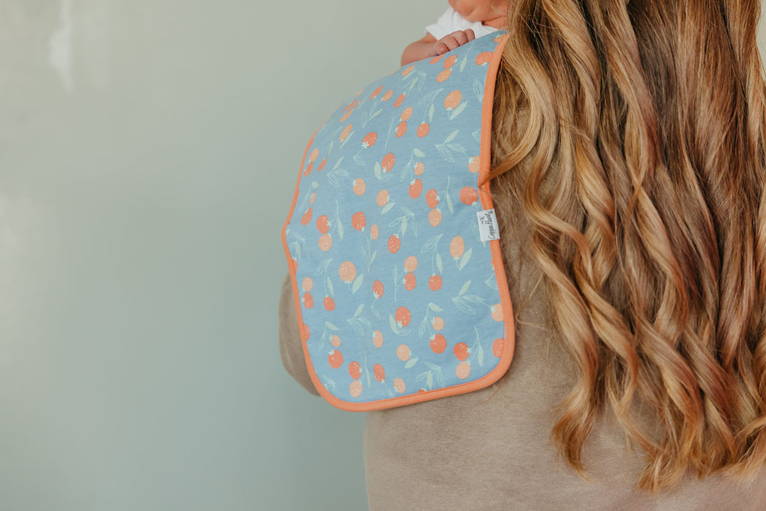 Clementine Burp Cloth Set (3-pack)
