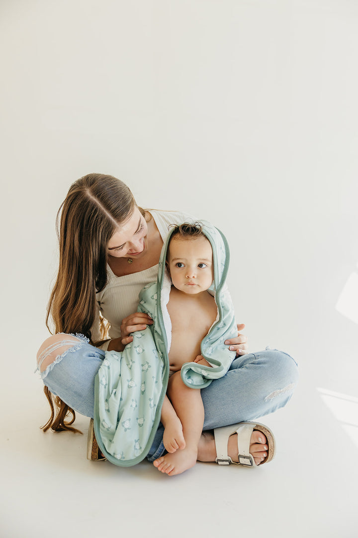 Wade Premium Baby Knit Hooded Towel
