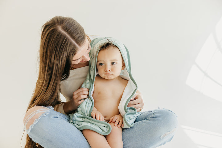 Wade Premium Baby Knit Hooded Towel