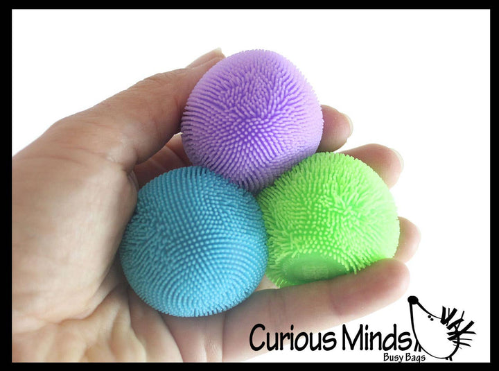 NeeDoh Teenie Fuzzball Soft Doh Filled Stretch Ball - Ultra