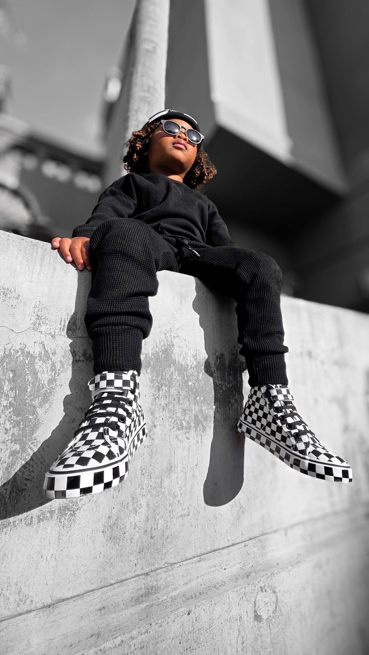 SK8TR Hi-Top in Venice (Checkered)