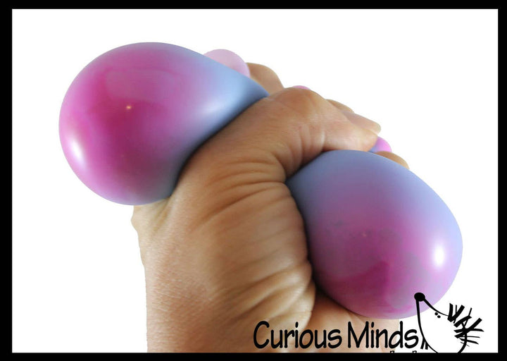 1 Color Change Nee Doh Soft Fluff-Filled Squeeze Stress Ball