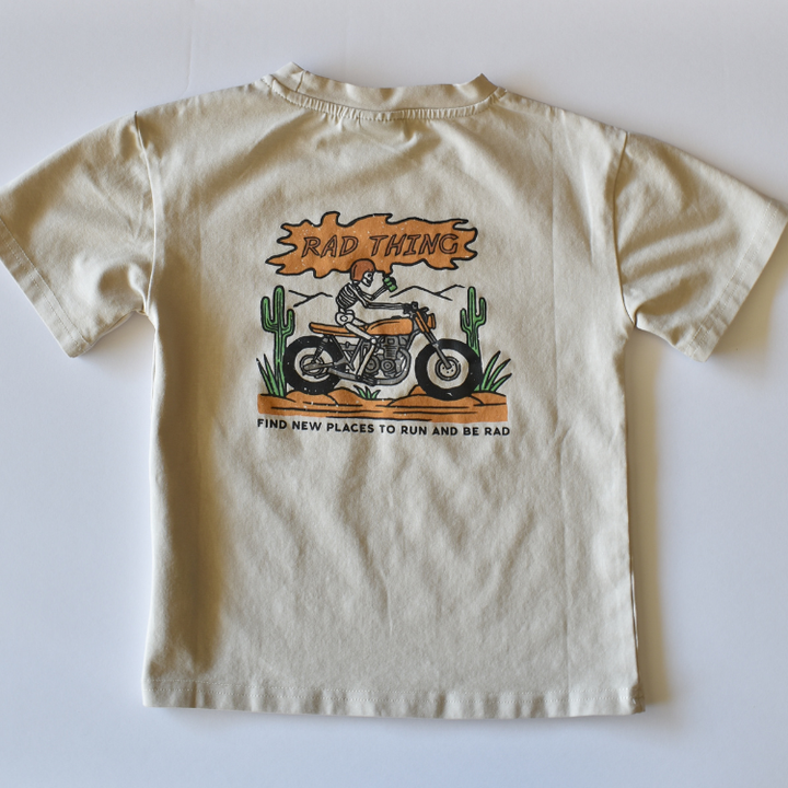 Boys Clothes Where The Rad Things Are Vintage Beige - USA made