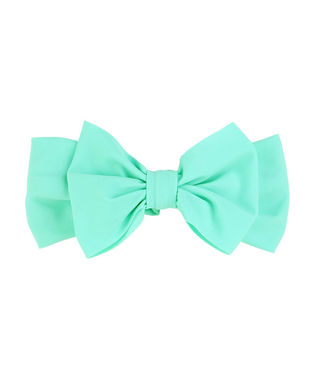Girls Island Blue Swim + Active Bow Headband