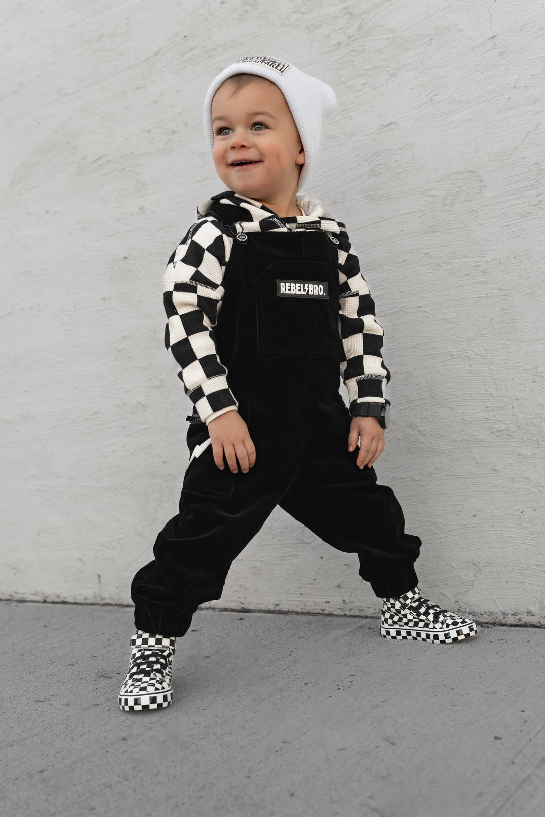 SK8TR Hi-Top in Venice (Checkered)